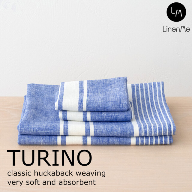 TUSCANY ペアバスタオル 100%リネン リネンミー マルチカバー